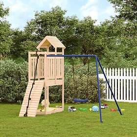 vidaXL Lekplats massiv furu 3155966