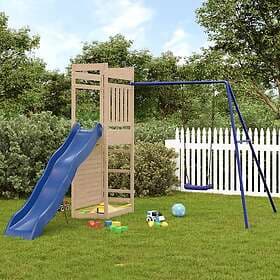 vidaXL Lekplats massiv furu 3157003