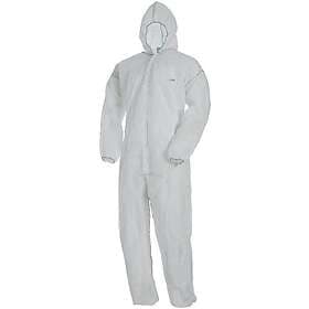 L.Brador Korttidsoverall DC10 Vit 3XL