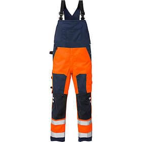 Fristads Hängslebyxa Kl 2 Or/Marin D96