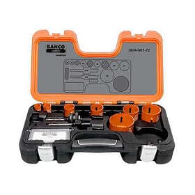 Bahco 3834-SET-72 Hålsågssats 19-64mm 9-delar