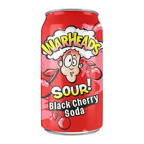 Cherry Warheads Sour Soda Black 355ml