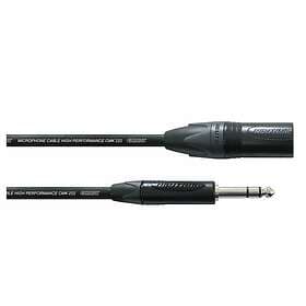 Cordial XLR Male 6,3 mm tele balanced, 2,5m