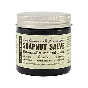 Living Naturally Cardamom & Lavender Soapnut Salve, 60g