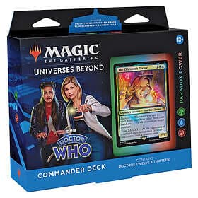 Magic the Gathering Universes Beyond Doctor Who Paradox Power Commander Deck