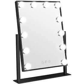 Gillian Jones LED Light Hollywood Mirror Black