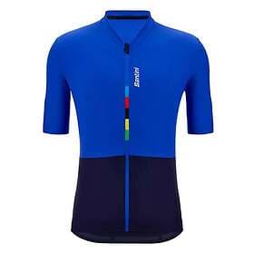 Santini Uci Official Riga 2023 Short Sleeve Jersey (Herr)