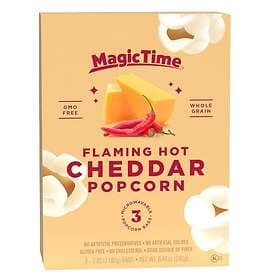 Magic Time Flaming Hot Cheddar Popcorn (240g)