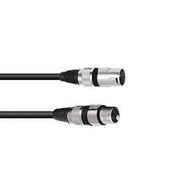 Omnitronic XLR cable 3pin 10m bk