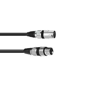 Omnitronic XLR cable 3pin 5m bk