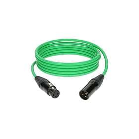 Klotz 1xXLR Ma > Fe Green 2m