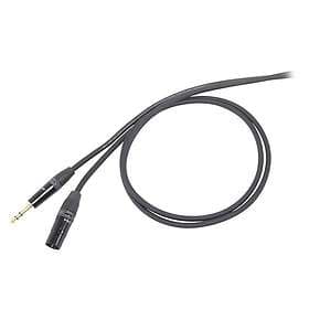 Proel 6,3mm Ma ST > XLR 0,5m