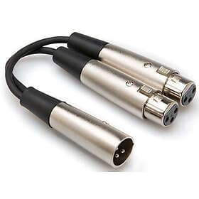 Hosa Dual XLR3Fe to XLR3Ma