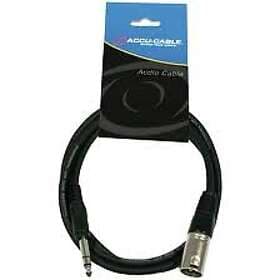 Accu-Cable 1xXLR Ma > 1x6.3mm ST 1,5m