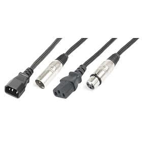 Connex PD IEC M/XLR M-IEC F/ XLR F 10m LightCable [3 pcs left]