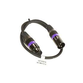 Accu-Cable DMX-Cable 3-pin XLR Ma > Fe 0.5m [DEMO] 8 pcs left