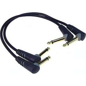 Klotz 6,3mm Ma MO Angled > 0,3m 2-pack