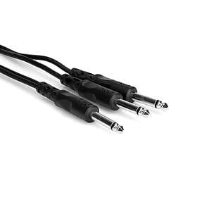 Hosa 1x6.3mm Ma > 2x6.3mm 1,5m