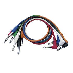 DAP Audio 1x6.3mm > angled 0,3m (6-pack)