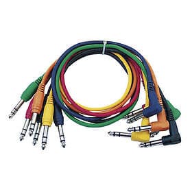 DAP Audio 1x6.3mm ST > angled 0,3m (6-pack)