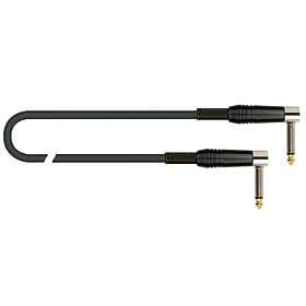 Quik Lok 6,3mm MO Right-Angle Black 2m
