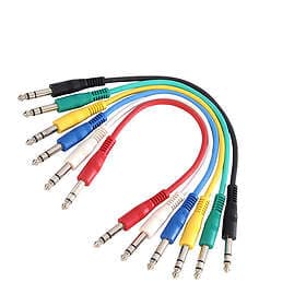 Adam Hall 6,3mm Ma > 0,3m Patchcable