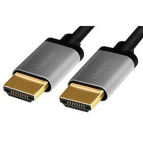 LogiLink HDMI-kabel Premium High Speed HDMI 4K/60Hz 1m CHA0100