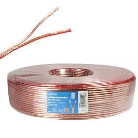 LogiLink 2x1,5 100m Transparent CA1082