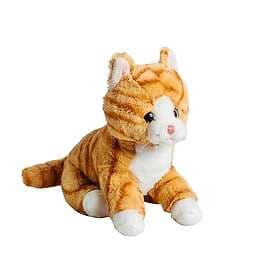 Molli Toys Gosedjur Katt Ginger, Orangerandig