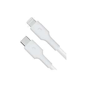Apple Kabel Bialy USB-C Lightning MFi 1m till iPhone Green Cell PowerStream, från szybkim ladowaniem Power Delivery