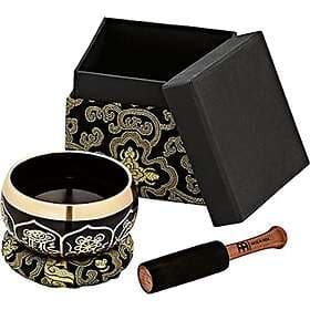 MEINL Sonic Energy SB-OR-400-BK Ornament Singing Bowl ~ 10,5 cm 400g