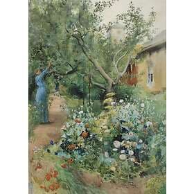 Svanefors Väggbonad Carl Larsson Blomster 136 90