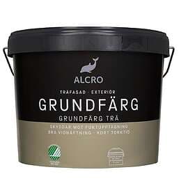 Alcro Grundfärg Utomhus, Vit, 10l 710014548