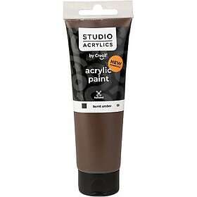 Cerall Creall Studio Akrylfärg Täckande Burnt Umber (69) 120ml