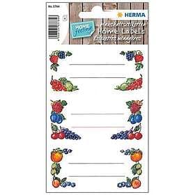 Herma Stickers Sylt- och Bär Etikett 12 stickers 76x35 mm