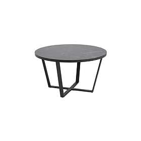 Nordform Soffbord Blanka, Diameter 77 cm Svart
