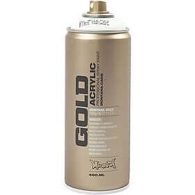 Montana GOLD Sprayfärg Shock White 400ml Vit