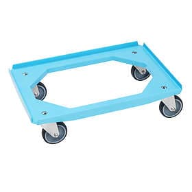 Kongamek Tralla 615x415x170mm 200kg, Blå, 4 länk