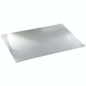 Creativ Company Metallkartong A2 420x600 mm 10 Ark/1 Förp Metallkartong, silver, A2, mm, 280g, ark/ 1 förp 220860