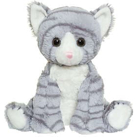 Teddykompaniet Gosedjur Kattkompisar Mio 23 cm, Grårandig
