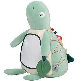 Sebra Turbo the Turtle Aktivitetsleksak Magläge, Grön
