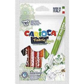 Carioca Textilpennor 10 st