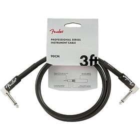 Fender Professional Series Instrument Cable 3' Black