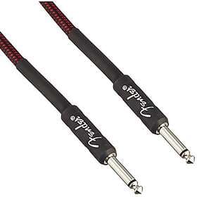 Fender Professional Series Instrument Cable 18,6' Red Tweed