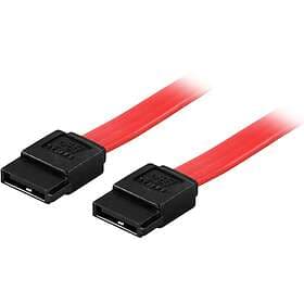Deltaco SATA/SAS-kabel, rak-rak, 0,3m