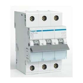 Hager Miniature circuit breaker mcb 3p 6ka c-16a