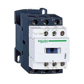 Schneider Electric Tesys d contactor lc1d09bl 3p(3 no) ac-3 440 v 9 a 24 v dc bobina