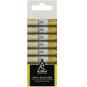 AAA Smartline LR3 Alkaliskt 10-pack