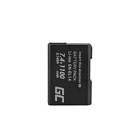 Batteri till EN-EL14 Nikon D3200, 7,4V 1100mAh