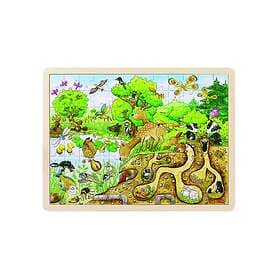 Goki Puzzle Nature 96pcs. Trä